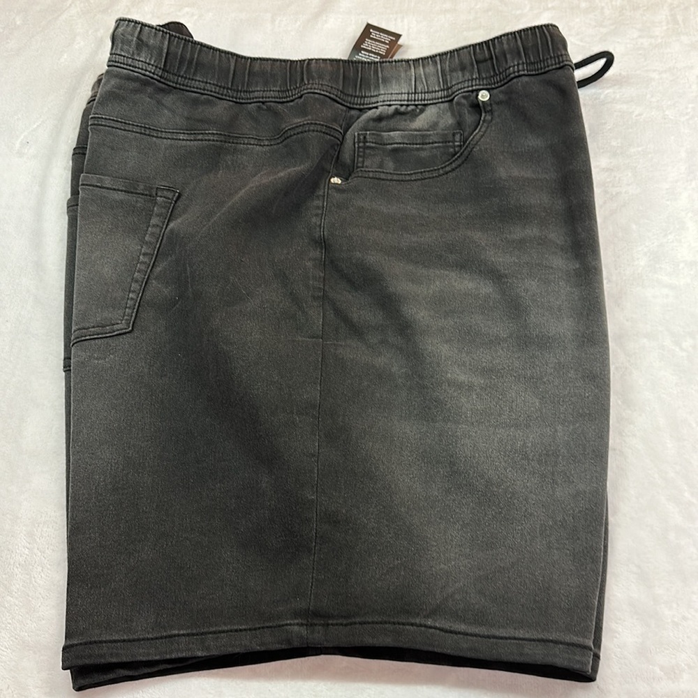 No Boundaries Knit Denim Shorts 2XL